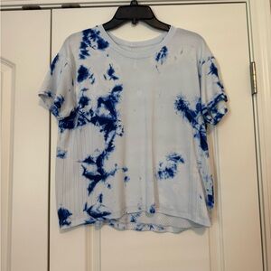 Lululemon Blue Tie-Dye top